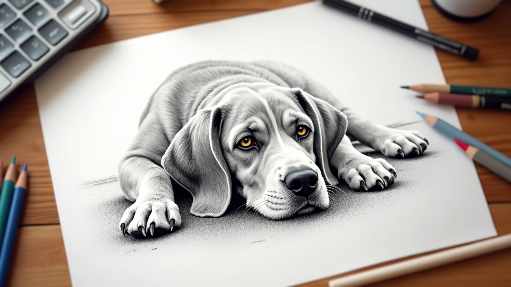 Hand-Drawn-Pencil-Pet-Tribute-Portraits