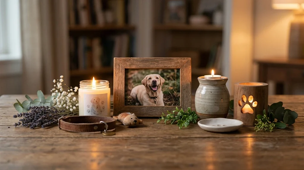 Pet memorial candles offer a gentle way to remember the special moments shared with a cherished pet. Whether lit on a meaningful anniversary or displayed beside a favorite photograp